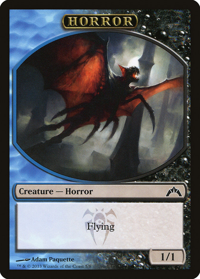 Horror Token (5) [Gatecrash]