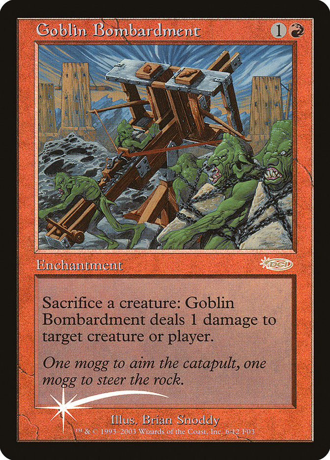Goblin Bombardment (6) [FNM Promos]