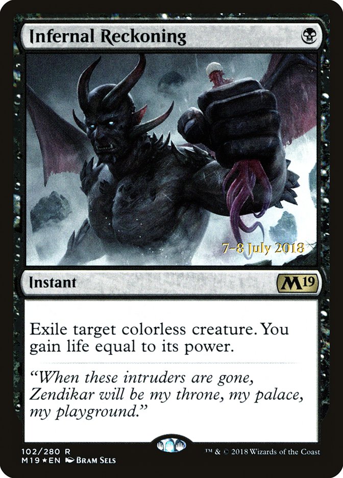 Infernal Reckoning (102) [Prerelease Cards]