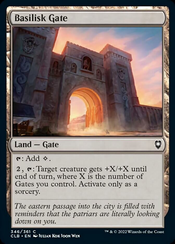 Basilisk Gate (346) [Commander Legends: Battle for Baldur's Gate]