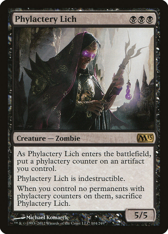 Phylactery Lich (104) [Magic 2013 (M13)]