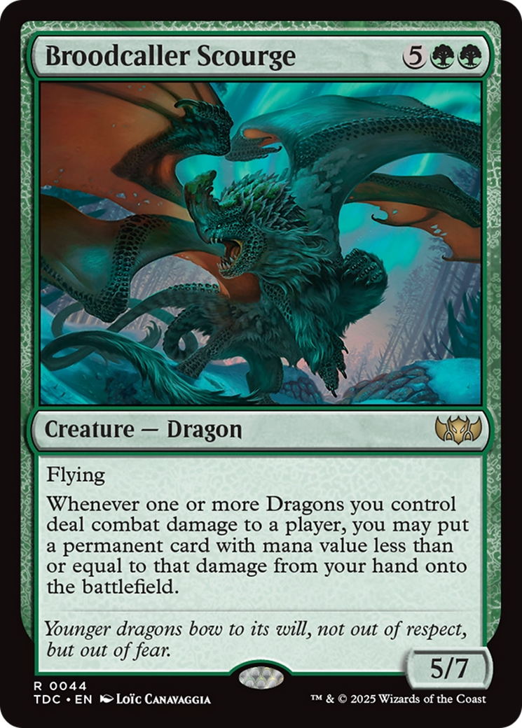 Broodcaller Scourge (44) [Commander: Tarkir: Dragonstorm]