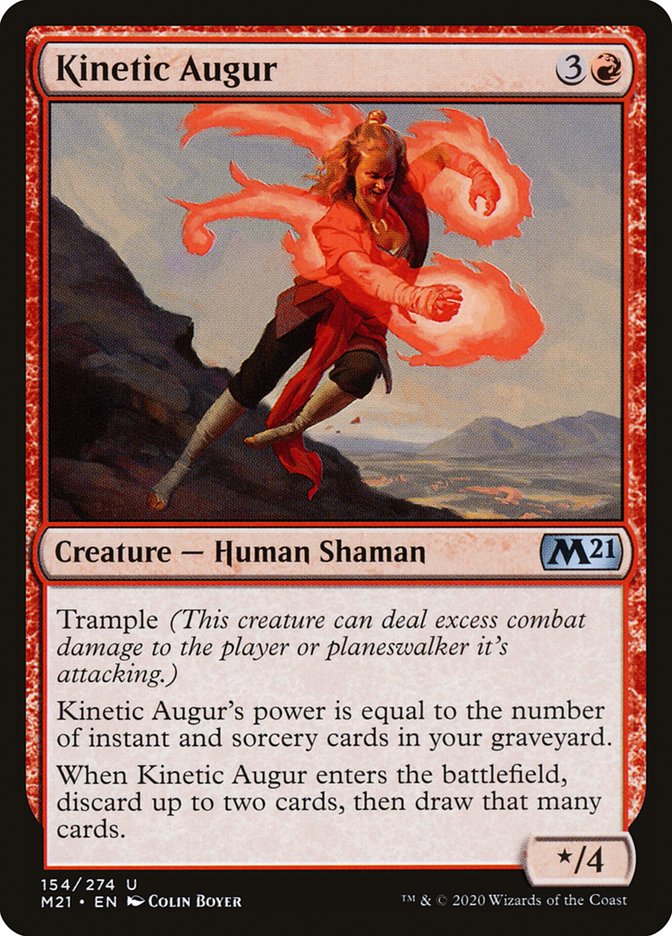 Kinetic Augur (154) [Core Set 2021]