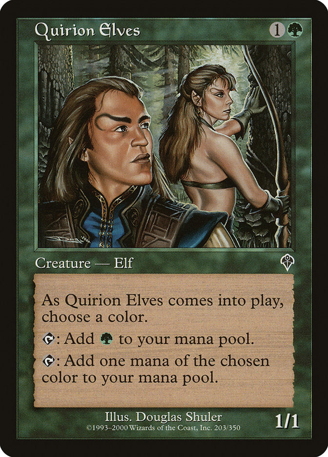 Quirion Elves (203) [Invasion]