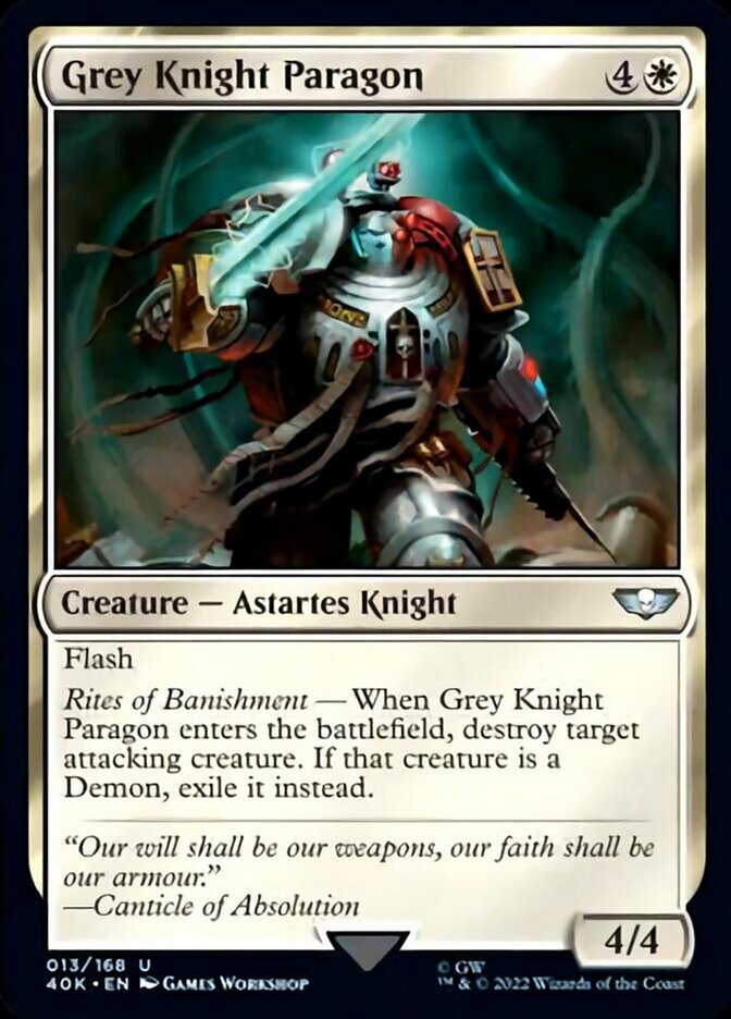 Grey Knight Paragon (Surge Foil) (13) [Universes Beyond: Warhammer 40,000]