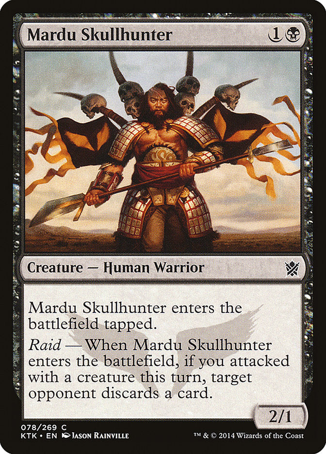 Mardu Skullhunter (78) [Khans of Tarkir]