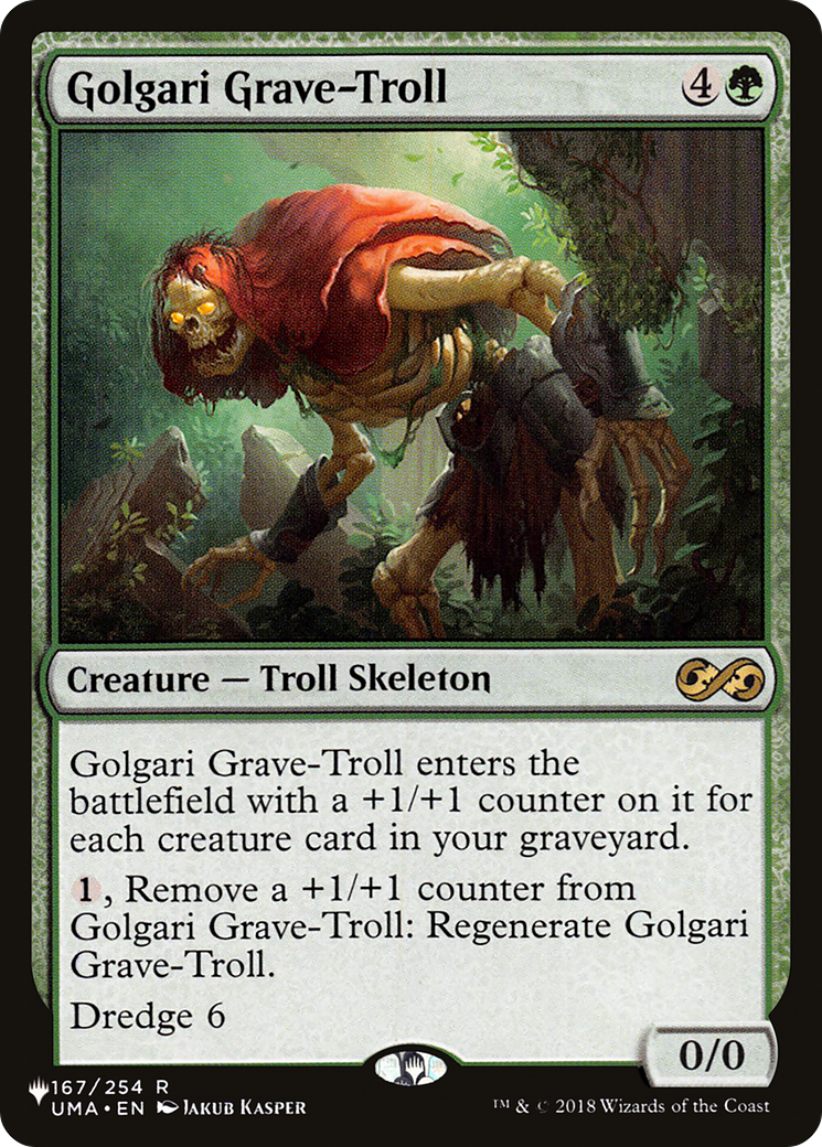 Golgari Grave-Troll (167/254) [The List Reprints]