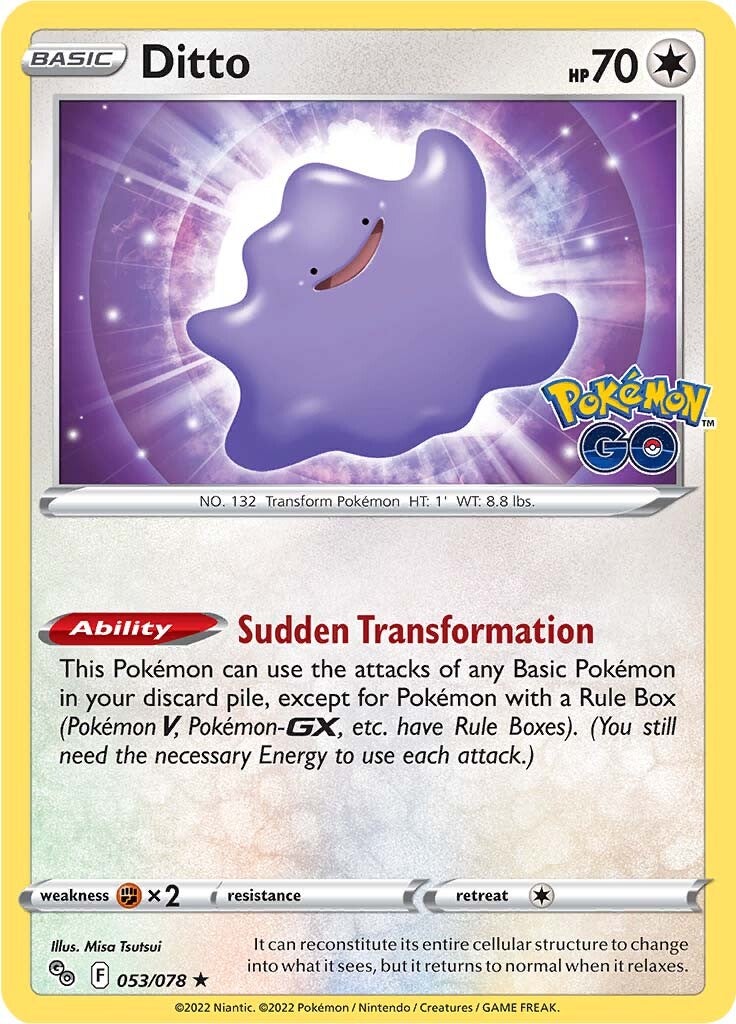 Ditto (053/078) [Pokemon GO]