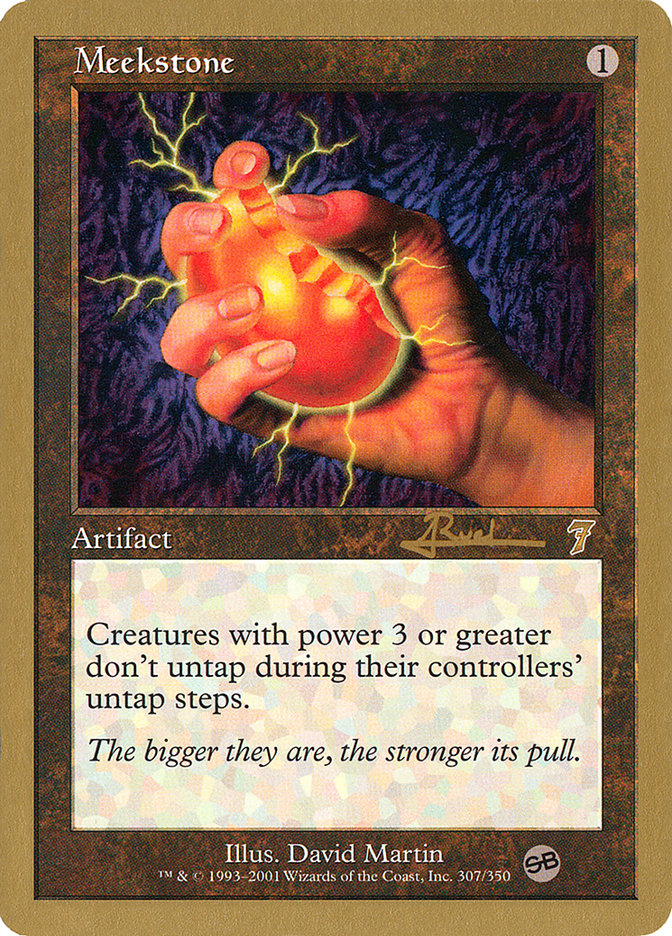 Meekstone - 2001 Antoine Ruel (7ED) (SB) [World Championship Decks]
