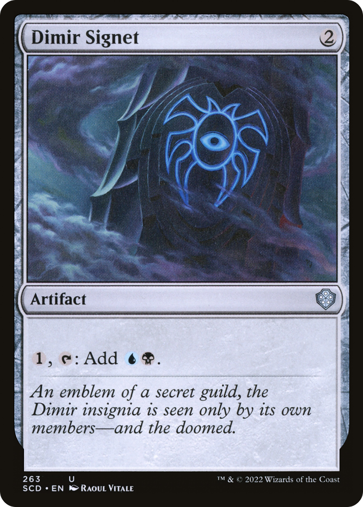 Dimir Signet (263) [Starter Commander Decks]