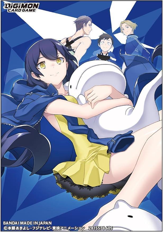 Digimon TCG Official Card Sleeves 02: Erika Mishima