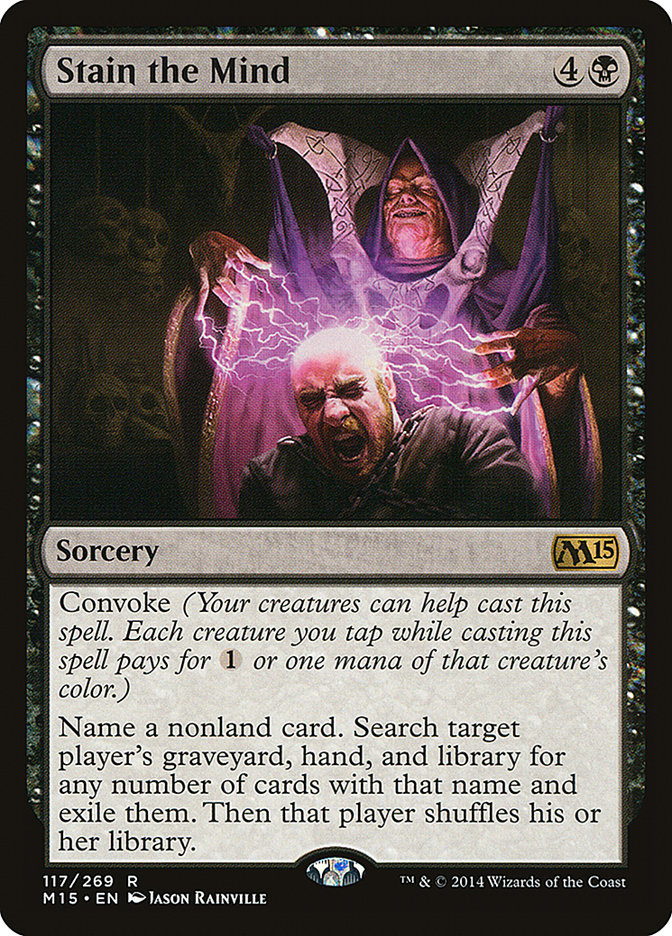 Stain the Mind (117) [Magic 2015 (M15)]