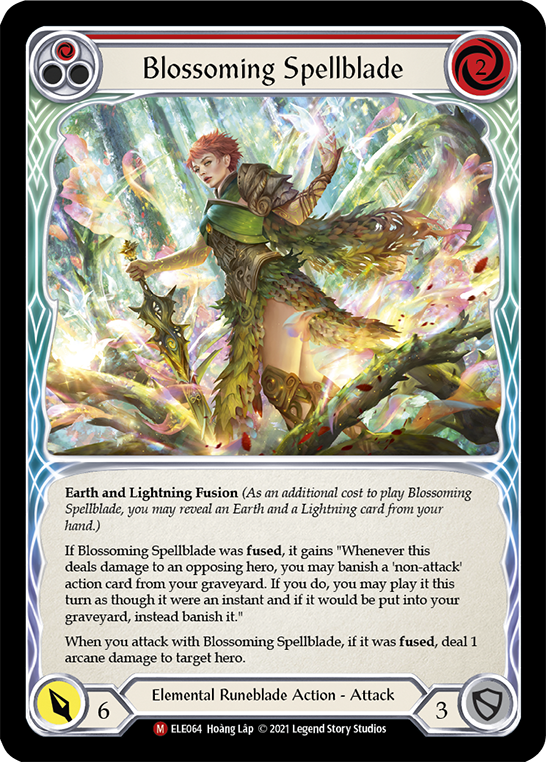 Blossoming Spellblade (ELE064) [Tales of Aria]