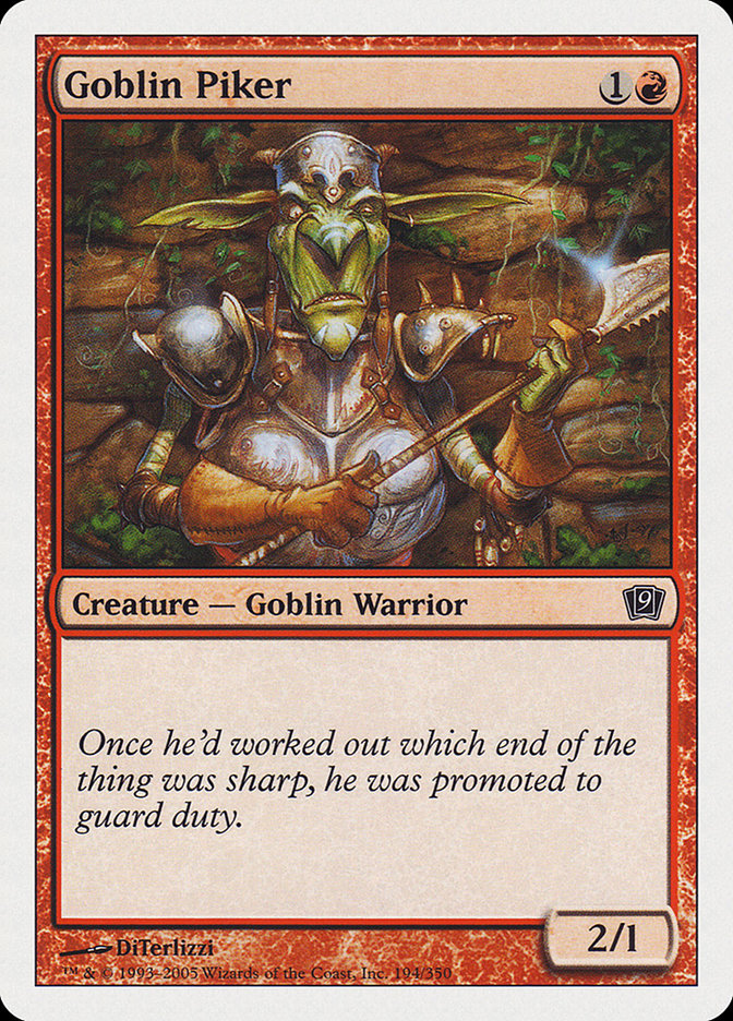 Goblin Piker (194) [9th Edition]