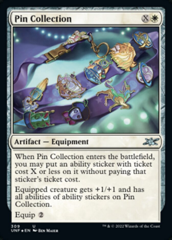 Pin Collection (Galaxy Foil) (309) [Unfinity]