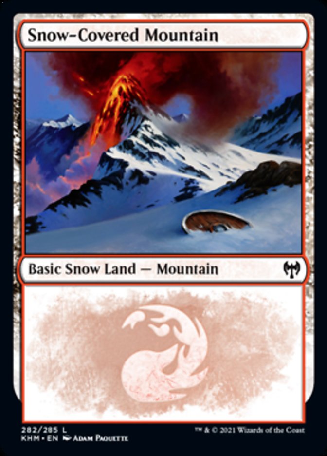 Snow-Covered Mountain (282) (282) [Kaldheim]
