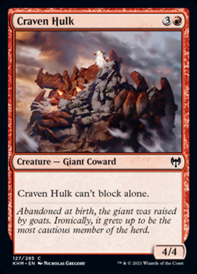 Craven Hulk (127) [Kaldheim]