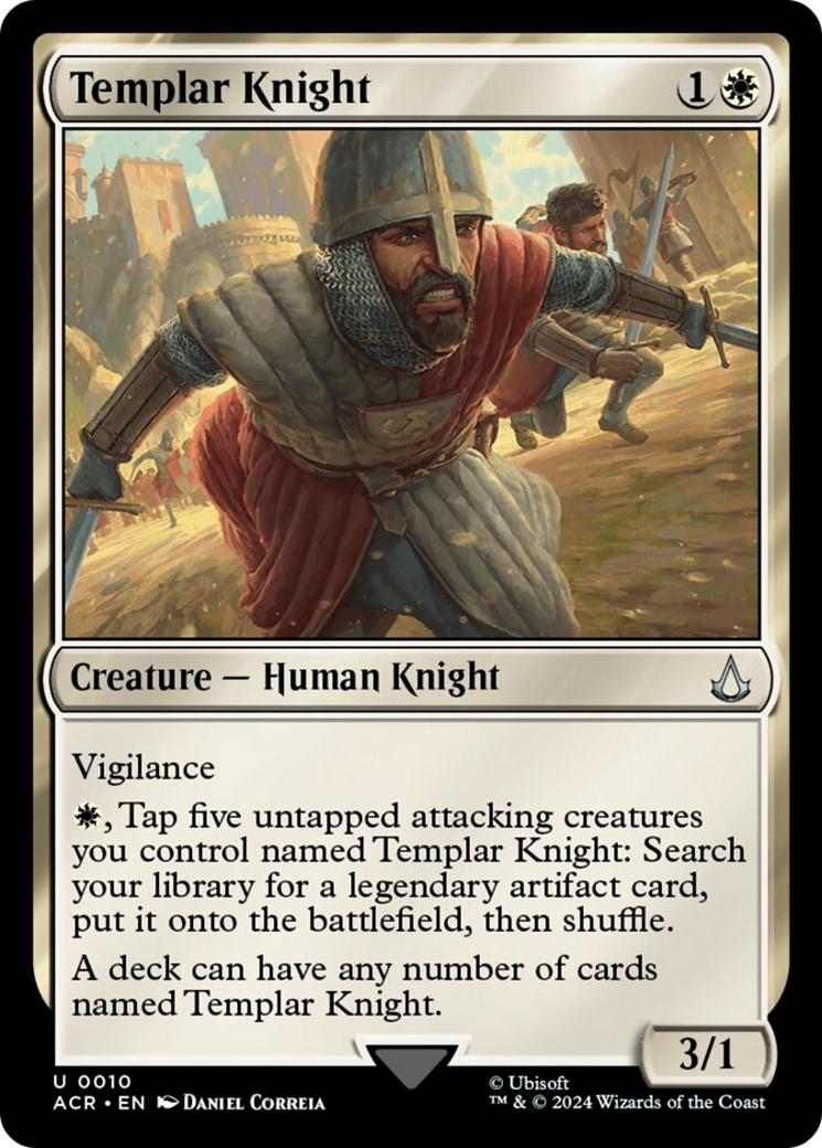 Templar Knight (10) [Universes Beyond: Assassin's Creed]