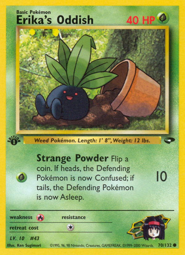 Erika's Oddish (070/132) [Gym Challenge]