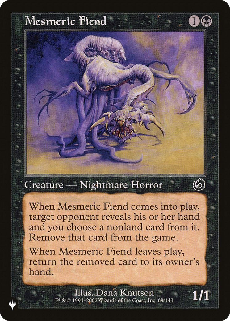 Mesmeric Fiend (69/143) [The List Reprints]