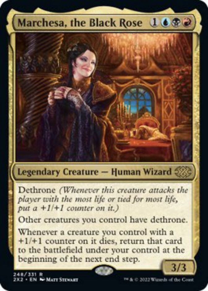 Marchesa, the Black Rose (248) [Double Masters 2022]