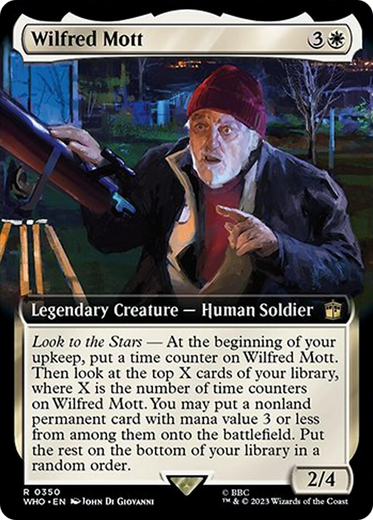 Wilfred Mott (Extended Art) (350) [Universes Beyond: Doctor Who]