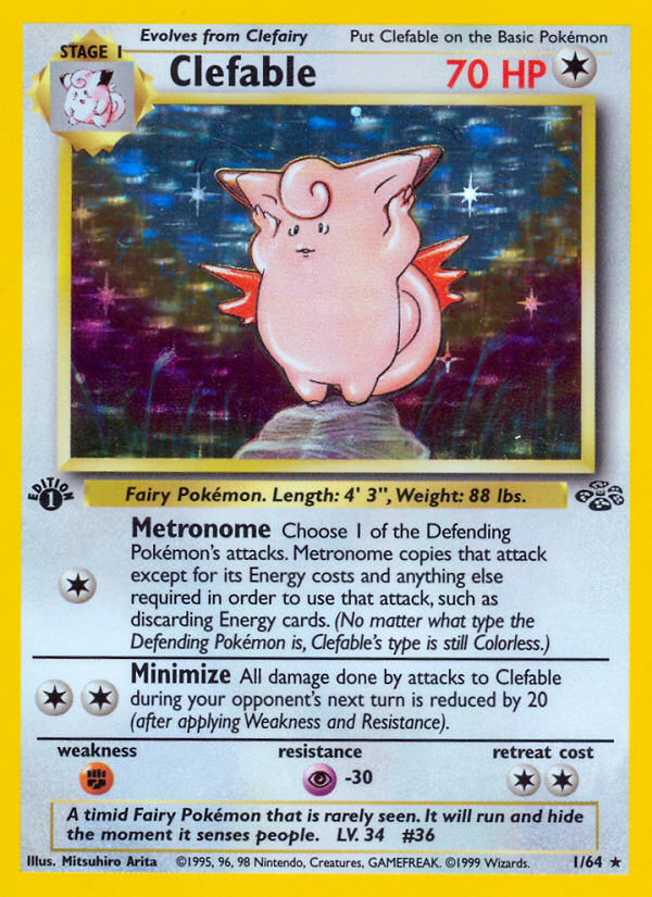 Clefable (1) (01/64) [Jungle]