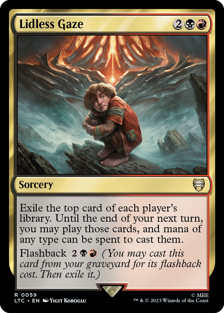 Lidless Gaze (59) [Commander: The Lord of the Rings: Tales of Middle-earth]