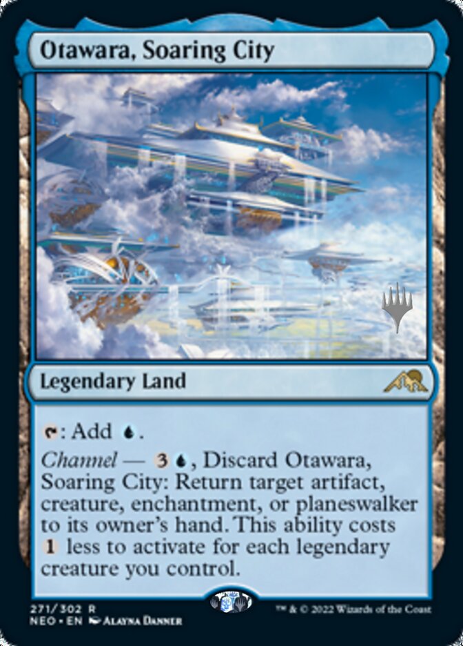 Otawara, Soaring City (271) [Promo Pack: Kamigawa: Neon Dynasty]