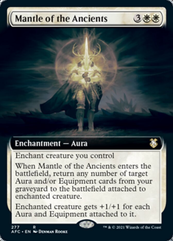 Mantle of the Ancients (Extended Art) (277) [Commander: Adventures in the Forgotten Realms]