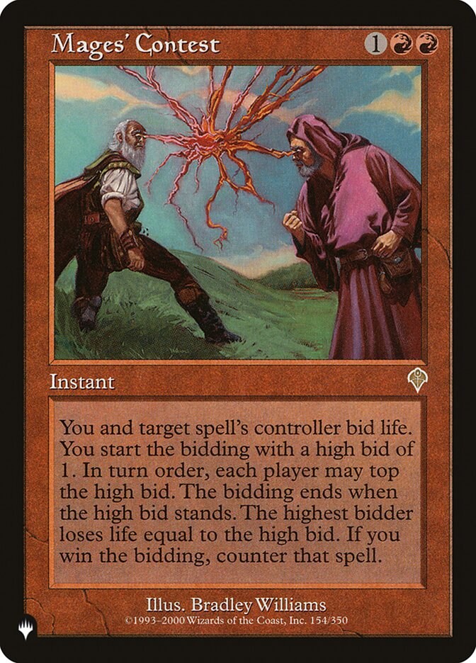 Mages' Contest (154/350) [The List Reprints]