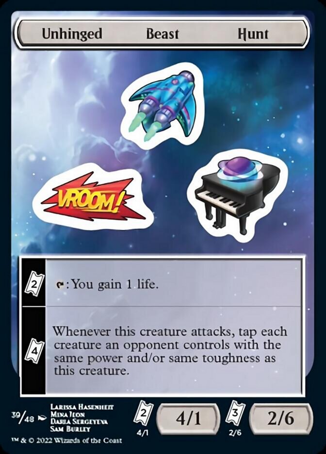 Unhinged Beast Hunt (39) [Unfinity]