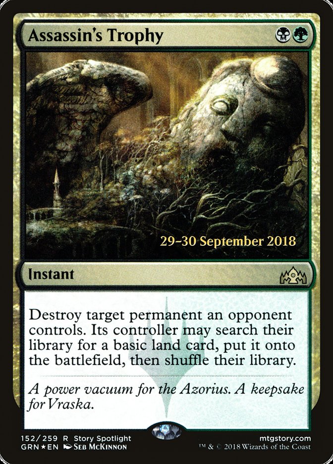 Assassin's Trophy (152) [Prerelease Cards]