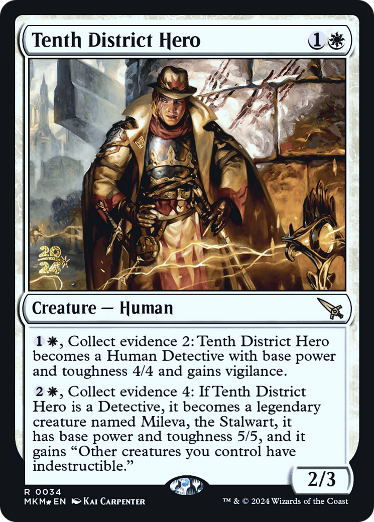 Tenth District Hero (34) [Prerelease Cards]