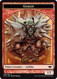 Goblin // Bear Double-Sided Token (10 // 11) [Modern Horizons]