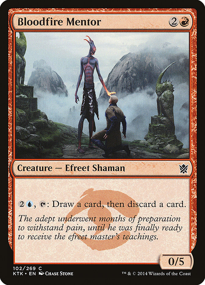 Bloodfire Mentor (102) [Khans of Tarkir]