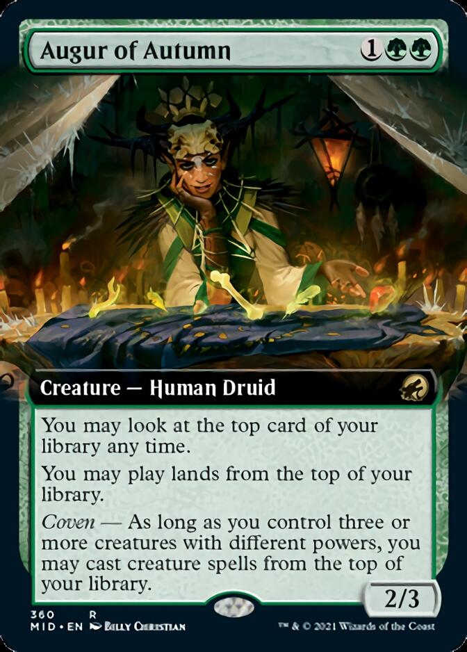 Augur of Autumn (Extended Art) (360) [Innistrad: Midnight Hunt]