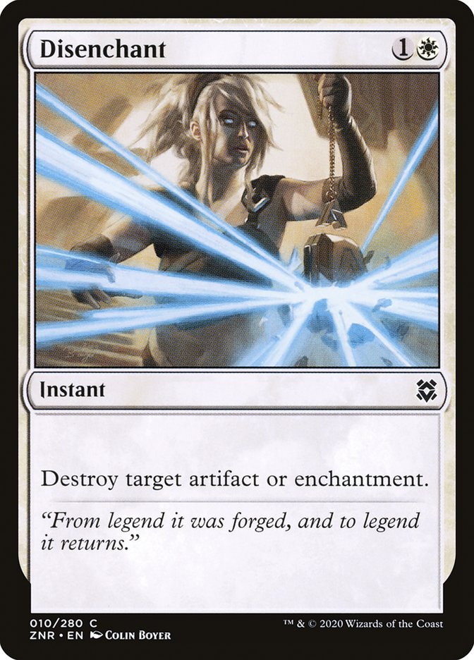 Disenchant (10) [Zendikar Rising]