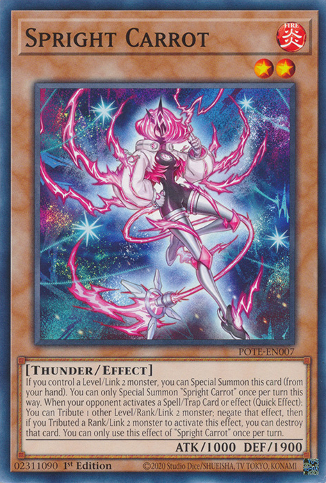 Spright Carrot (POTE-EN007) [Power of the Elements]