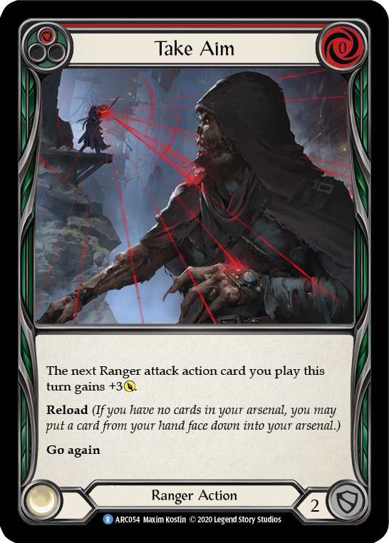 Take Aim (Red) (ARC054) [Arcane Rising]