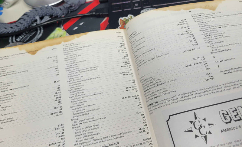 Advanced Dungeons & Dragons Dungeon Masters Guide (Used: Poor to Fair)