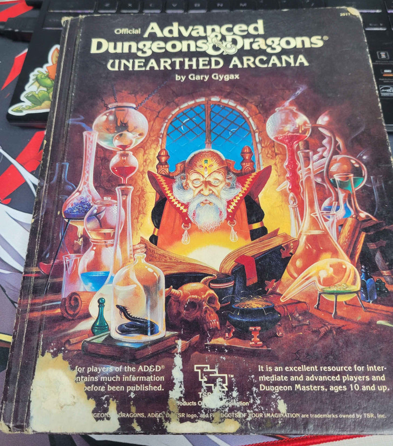 Advanced Dungeons & Dragons: Unearthed Arcana (Used: Fair)