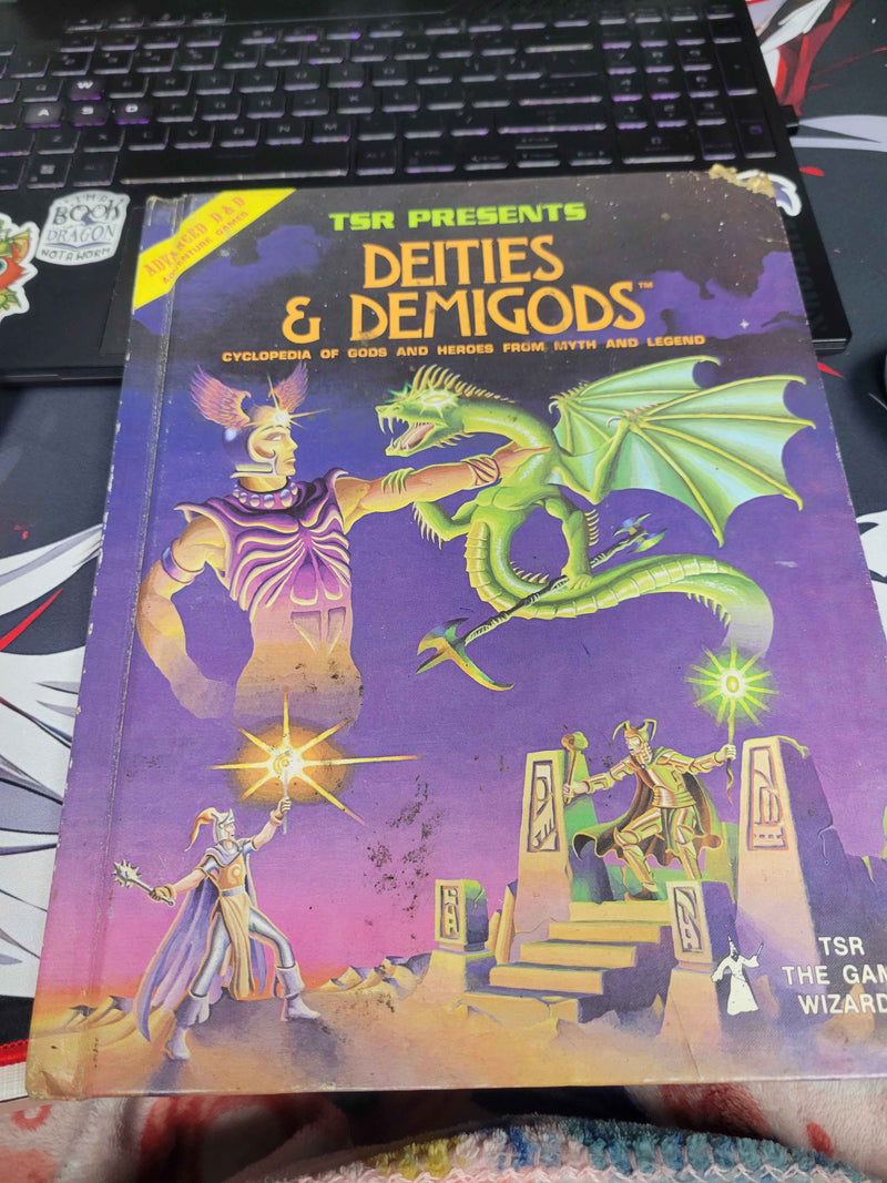AD&D Deities & Demigods Cyclopedia (Used: Fair)