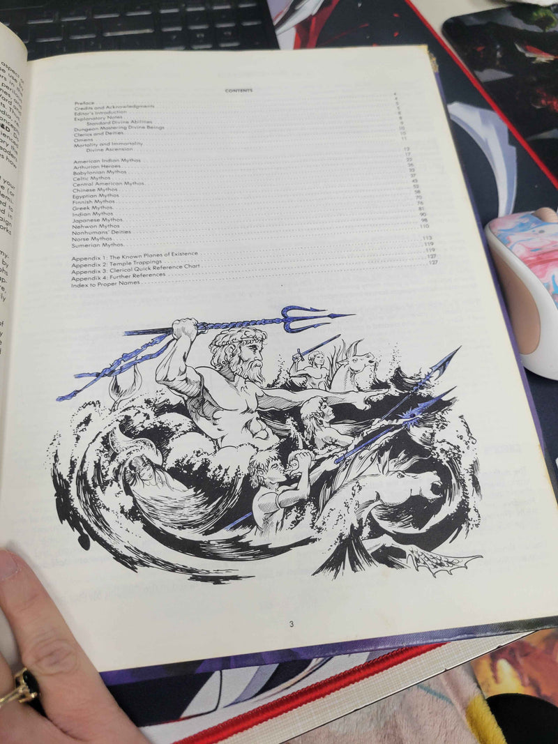 AD&D Deities & Demigods Cyclopedia (Used: Fair)