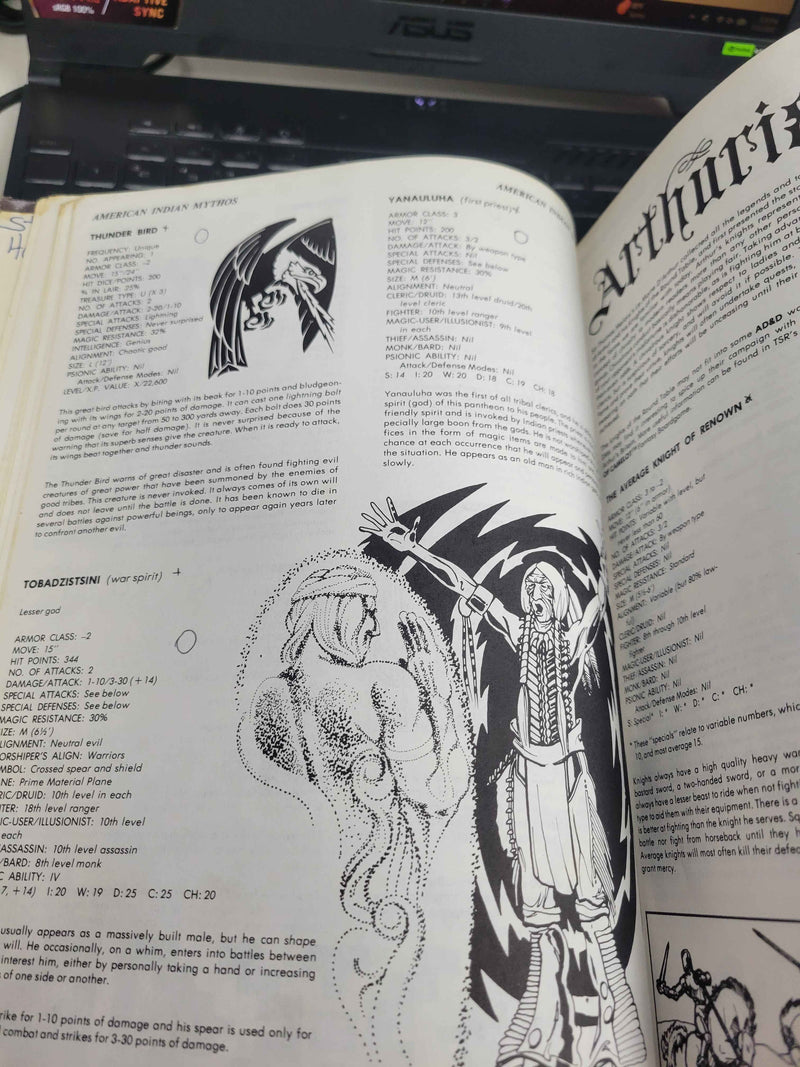 AD&D Deities & Demigods Cyclopedia (Used: Fair)