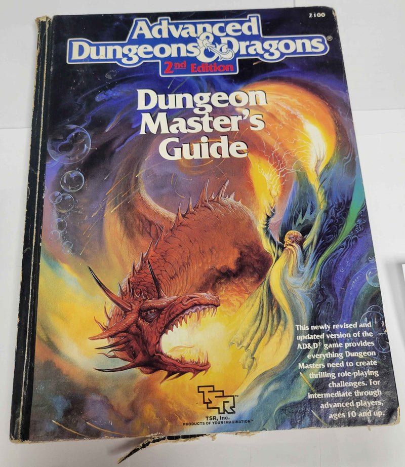 Advanced Dungeons & Dragons 2nd Edition Dungeon Master’s Guide (Used: Poor)