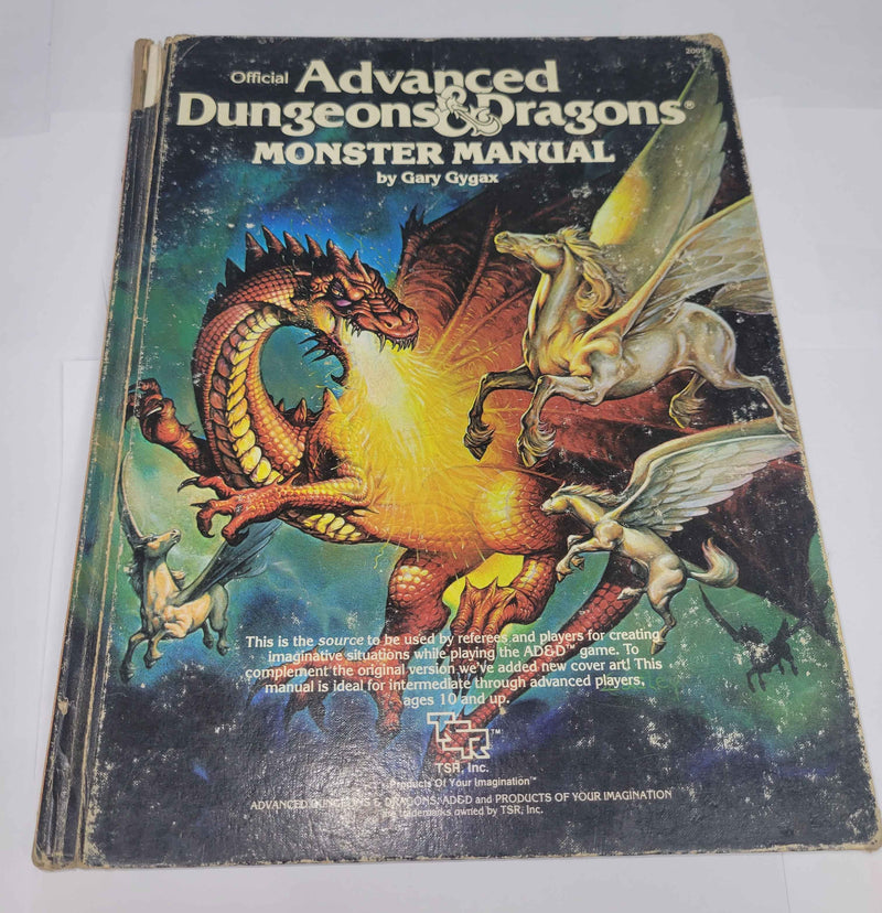 Advanced Dungeons & Dragons Monster Manual (Used: Poor)