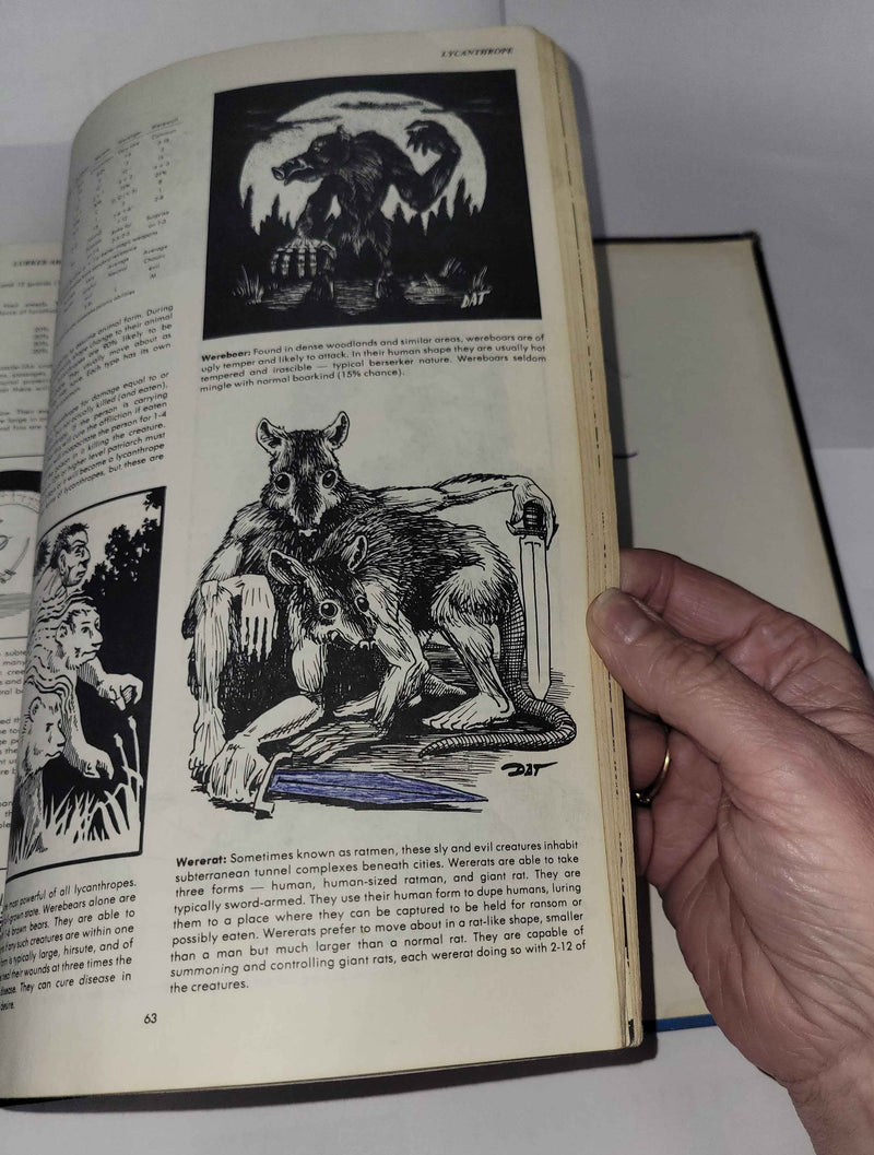 Advanced Dungeons & Dragons Monster Manual (Used: Poor)