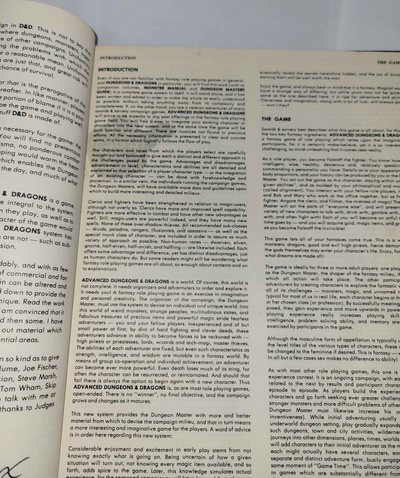 AD&D Players Handbook, Jeff Easley cover (Used: Fair)
