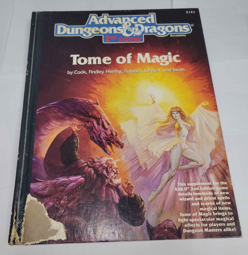 AD&D 2nd Edition: Tome of Magic (Poor/Damaged)